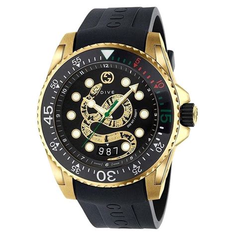 black and gold gucci watch mens|discount gucci watches for men.